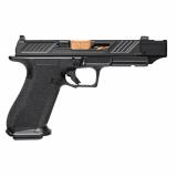 DR920 Elite| Full Size, 9MM, 4.5" Bronze Spiral Fluted Barrel with Compensator, Nitride Finish Slide, Black, Optics Ready, Tritium Front Night Sight, 10 Rounds, 2 Magazines, California Compliant
