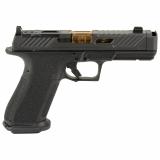 XR920P | 9mm 4.2" Bronze Spiral Fluted Compensated Barrel, ELITE Slide Optics Ready Black, SS Rod, Front Tritium Sight, Trigger Safety, 17 Rounds, 2 Magazines SS-3211