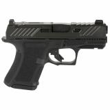 CR920, 9mm, Black Frame, Elite Slide Optic Black, Spiral Unthreaded Barrel Black, SS Rod, Grn Tri