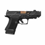 CR920P Elite, Striker Fired, Semi-automatic Pistol, Sub-Compact, 9mm, 3.75" Bronze Spiral Fluted Barrel, Integrated Compensator, Polymer Frame, Nitride Finish, Black, Front Night Sight, Trigger Safety, Includes 2 Magazines (1)-10 Round (1)-13 Rounds and