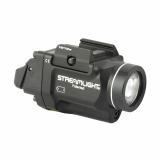 Streamlight TLR-8 G Sub, White LED with Green Laser, For 1913 Short Models, 500 Lumens, Anodized Finish, Black, Includes (1) CR123a Battery, Low and High Switches 69438