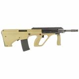 AUG A3 M2 NATO, Semi-automatic, Bullpup, 223 Remington/556NATO, 16" Cold Hammer Forged Barrel, Mannox Finish, Black, Extended Picatinny Rail, Synthetic Stock, Two-Position Cross Bolt Safety, 30 Rounds, 1 Magazine, Includes QD Sling Swivel, Bolt Release A