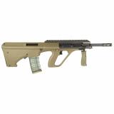AUG A3 M2 NATO, Semi-automatic Rifle, 300Blackout, 16"Barrel, Synthetic Stock, Extended Rail, Ambidextrous QD, Foldable Charging Handle, Matte Finish, Green, 30 Rounds AUGM2GRNNATOEXT300