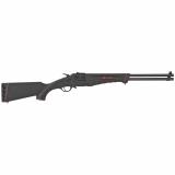42 Takedown Compact, Over/Under, 22LR, 410 Gauge, 20" Barrel, Black Finish, Synthetic Stock, Ambidextrous, 2Rd, Adjustable Sights 22434