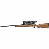 AxisII XP .308 Winchester 22 Inch Barrel Matte Blue Finish Hardwood Stock 4 Rounds Includes 3-9x40mm Kaspa Riflescope