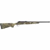 Axis II, Bolt, 6.5 Creedmoor, 20" Medium Contour Barrel, Threaded 5/8-24, Matte Blued Finish, Veil Wideland Camo Synthetic Stock, Right Hand,2 Piece Weaver Base, 4Rd 23264