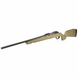 Axis II, Bolt Action Rifle, 400 Legend, 20" Sporter Contour Barrel, Matte Finish, Black, Flat Dark Earth Polymer Stock, 1 Magazine, 4 Rounds 32055