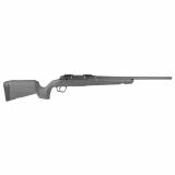 Axis II Compact, Bolt Action Rifle, 243 Winchester, Left Hand, 20" Sporter Contour Barrel, Matte Finish, Black, Gray Polymer Stock, 1 Magazine, 4 Rounds 32142