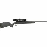 Axis II XP, Bolt Action Rifle, 223 Remington, 22" Sporter Contour Barrel, Matte Finish, Black, Gray Polymer Stock, 1 Magazine, 4 Rounds, Includes 3-9x40 Scope 32171