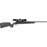Axis II XP, Bolt Action Rifle, 270 Winchester, 22" Sporter Contour Barrel, Matte Finish, Black, Gray Polymer Stock, 1 Magazine, 4 Rounds, Includes 3-9x40 Scope 32180