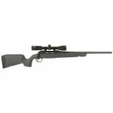 Axis II XP Compact, Bolt Action Rifle, 223 Remington, 20" Sporter Contour Barrel, Matte Finish, Black, Gray Polymer Stock, 1 Magazine, 4 Rounds, Includes 3-9x40 Scope 32229