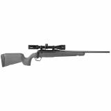Axis II XP Compact, Bolt Action Rifle, 243 Winchester, 20" Sporter Contour Barrel, Matte Finish, Black, Gray Polymer Stock, 1 Magazine, 4 Rounds, Includes 3-9x40 Scope 32230