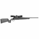 Axis II XP Compact, Bolt Action Rifle, 6.5 Creemoor, 20" Sporter Contour Barrel, Matte Finish, Black, Gray Polymer Stock, 1 Magazine, 4 Rounds, Includes 3-9x40 Scope 32231