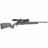 Axis II XP Compact, Bolt Action Rifle, 350 Legend, 18" Sporter Contour Barrel, Matte Finish, Black, Gray Polymer Stock, 1 Magazine, 4 Rounds, Includes 3-9x40 Scope 32234