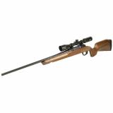Axis II XP Hardwood, Bolt Action Rifle, 270 Winchester, 22" Barrel, Matte Finish, Black, Hardwood Stock, 1 Magazine, 4 Rounds, Includes 3-9x40 Scope 32266