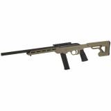 64 Precision, Semi-automatic Rifle, 22 LR, 16.5" Threaded Barrel, Matte Finish, Flat Dark Earth, Synthetic Stock, 20 Rounds, 1 Magazine 45125