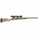 110 Apex Predator XP, Bolt Action, 243 Win, 24" Barrel, Mossy Oak Terra Camo Pattern, Polymer Stock, 4Rd, Vortex Crossfire II 4-12x40 Scope, Right Hand 57359