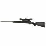 110 Apex Hunter XP, Bolt Action Rifle, 270 Winchester, 22" Barrel, Black, Synthetic Stock, Accutrigger, Right Hand, 2 Rounds, (1) Detachable Box Magazine, Includes 3-9x40 Vortex Crossfire II Optic 58013
