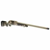 Impulse Big Game, Straight Pull, Bolt Action Rifle, 7MM PRC, 22" Fluted Barrel, Threaded 5/8X24, Cerakote Finish, Hazel Green, Savage Woodland Camo AccuStock, Right Hand, AccuTrigger, Detachable Box Magazine, 20 MOA Rail, 4 Rounds, 1 Magazine 58028