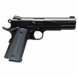 1911, Full Size, 9mm, 5" Barrel, G10 Grips, Melonite Finish, Black, Night Sights, Manual Safety, 10 Rounds, 2 Magazines 67204