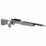 B22 Timberlite Thumbhole, Bolt Action Rifle, 22 LR, 18" Carbon Wrapped Threaded Barrel, Gray Ambidextrous Thumbhole Stock, Matte Finish, Black, 10 Rounds 70218