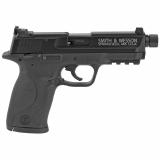 M&P 22 Compact  Suppressor Ready .22 Long Rifle 3.56 Inch Threaded Barrel 1/2x28 TPI Hard Coat Anodize Black 10 Round