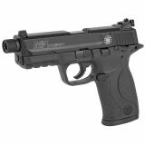 M&P 22 Compact  Suppressor Ready .22 Long Rifle 3.56 Inch Threaded Barrel 1/2x28 TPI Hard Coat Anodize Black 10 Round