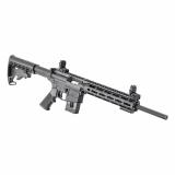 M&P 15-22 Sport .22 Long Rifle 16.5 Inch Barrel Folding MBUS Sights Matte Black Finish 10 Round State Compliant
