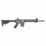 M&P 15-22 Sport .22 Long Rifle 16.5 Inch Barrel Folding MBUS Sights Matte Black Finish 10 Round State Compliant