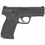 M&P 2.0, Semi-automatic Pistol, Striker Fired, Compact Size, 45 ACP, 4" Barrel, Polymer Frame, Black Finish, 10Rd, 2 Magazines, 3 Dot White Sights, No Magazine Safety 12106