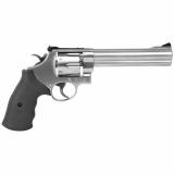 Model 610 | 10MM, 6.5" Barrel, Stainless Steel Frame, Matte Stainless Steel Finish, Synthetic Grips, 6Rd, (3) 6-Shot Moon Clips Included, Adjustable Rear Sight, N Frame Revolver, Double Action/Single Action 12462
