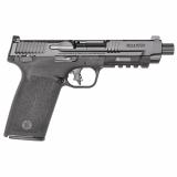 M&P 5.7 |5.7X28MM, 5" Threaded Barrel, Optics Ready, No Manual Thumb Safety, Optic Height Sights, Internal Hammer Fired, Black, 22 Rounds, 2 Magazines 13348