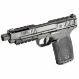 M&P 5.7 |5.7X28MM, 5" Threaded Barrel, Optics Ready, No Manual Thumb Safety, Optic Height Sights, Internal Hammer Fired, Black, 22 Rounds, 2 Magazines 13348