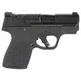 M&P9 Shield Plus OR, Striker Fired, Semi-automatic, Polymer Frame Pistol, Micro Compact, 9MM, 3.1" Barrel, Armornite Finish, Black, Tritium Night Sights, Optics Ready, No Thumb Safety, 10 Rounds, 2 Magazines 13558