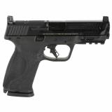 M&P 2.0 Full Size Optics Ready | 9mm, 4.25" Barrel, Black Armornite Finish, Optic Height Sights, No Manual Safety, Flat Face Trigger, 17 Rounds, 2 Magazines 13564