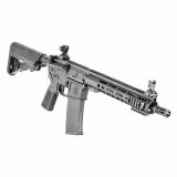 M&P 15, SBR, Semi-automatic Rifle, 223 Remington/556NATO, 11.5" Barrel, A2 Compensator, Anodized Finish, Black, 10.5" Free Float M-LOK Handguard, B5 Systems Type 23 P-Grip, Radian Raptor Charging Handle, Williams Folding Front and Read Sights, B5 Systems