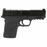 Equalizer, Single Action Internal Hammer, Semi-automatic, Polymer Framed Pistol, Micro Compact, 9MM, 3.675" Barrel, Armornite Finish, Black, No Thumb Safety, 3 Dot Sights, 10 Round, 2 Magazines 13733