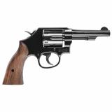 Model 10 Classic, Double Action/Single Action, Metal Frame Revolver, K-Frame, 38 Special +P, 4" Barrel, Carbon Steel, Blued Finish, Wood Grips, Fixed Sights, 6 Rounds, No Internal Lock 14074