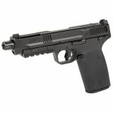 M&P 5.7, Semi-automatic, Internal Hammer Fired, Full Size, 5.7X28MM, 5" Barrel, Optics Ready, Thumb Safety, 3 Dot Sights, Matte Finish, Black, 10 Rounds, 2 Magazines 14093