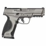 M&P M2.0 Metal, Semi-automatic, Striker Fired, Al uminum Frame Pistol, Full Size, 40 S&W, 4.22" Barrel, Cerakote Finish, Tungsten Gray, Fixed Sights, Optics Ready, 15 Rounds, 2 Magazines 14164