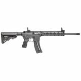 M&P 15-22 Sport B5 | 22LR 16.5" Barrel, Threaded 1/2X28, AR-15 Style, A2 Flash Hider, Matte Finish, Black, B5 Systems Stock and Grip, 10" M&P M-LOK Slim Handguard, Magpul Flip-Up Front and Rear Sights, 25 Rounds, 1 Magazine 14180
