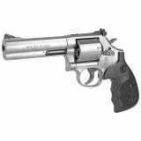 686 Plus Deluxe |357 Mag, 5" Barrel, 3-5-7 Magnum Series Revolver, Double Action, Satin Stainless Finish, Stainless  Steel Frame, Adjustable Sights, Wood Grip, 7 Rounds 150854