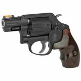 Model 351PD AirLite .22 Magnum 1.875 Inch Barrel Matte Black Finish Wood Grip Internal Lock 7 Round
