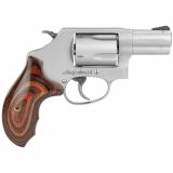 Model 60 Lady Smith .357 Magnum/.38 Special +P 2.125 Inch Barrel Matte Stainless Finish Wood Grip Internal Lock 5 Round