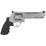 Model 629 Competitor .44 Magnum/.44 S&W Special 6 Inch Weighted Stainless Steel Barrel Glassbead Finish Adjustable Sights Hogue Grip 6 Round
