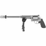Model 460XVR Performance Center .460 S&W 14 Inch Fluted Stainless Steel Barrel Satin Finish Synthetic Black Grips Includes Bipod And PC Gun Rug 5 Round