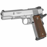 Model 1911 Pro Series 9mm Parabellum 5 Inch Barrel Fixed Sights Matte Silver Finish Wood Grips 10 Round