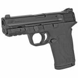 M&P Shield EZ |.380 ACP 3.6 Inch Barrel Black Finish Polymer Frame White Dot Front Sight Adjustable White Dot Rear Sight No Thumb Safety 8 Round