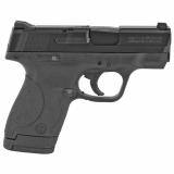 M&P Shield 9mm 3.1 Inch Barrel Black Melonite Finish Polymer Frame Loaded Chamber Indicator One 7 Round and One 8 Round Magazine - CA Compliant