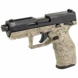 TX22 Generation 2, Semi-automatic, Striker Fired, 22LR, 4.1" Threaded Barrel, Manual Safety, Matte Finish, Black with FDE Splatter on Frame, 2 Magazines (1) 22 Round and (1) 16 Round 1-2TX22141SP3